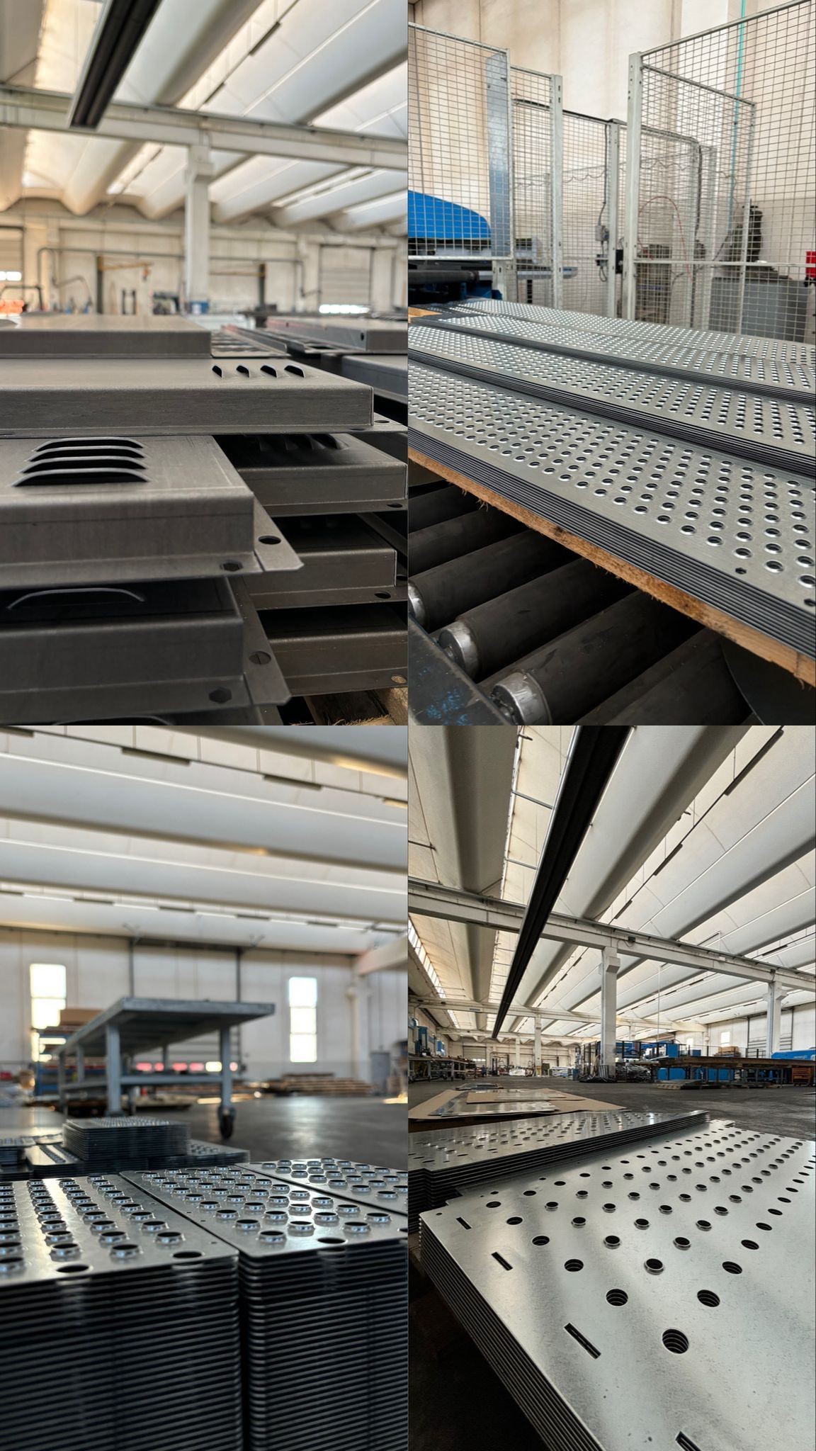 Collage Cesoiatura e Punzonatura